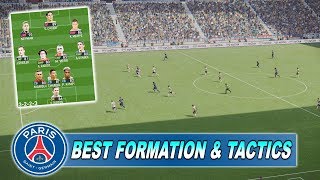 PES 2019 | Best Formation & Tactics for PSG screenshot 5