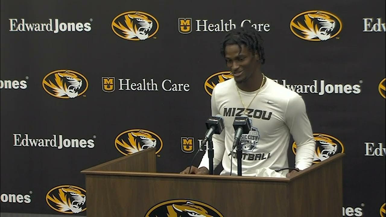 Full press conference with Mizzou defensive back Ennis Rakestraw ahead of MU's
