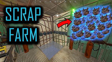 RUST INDUSTRIAL SCRAP FARM [AFK SCRAP FARM]