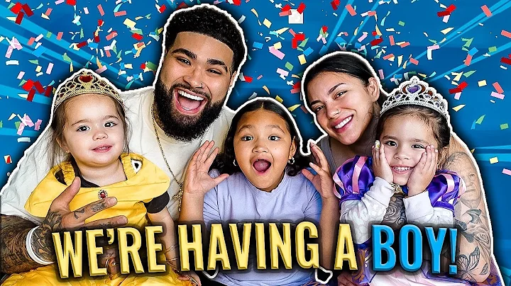 WE'RE FINALLY HAVING A BOY!