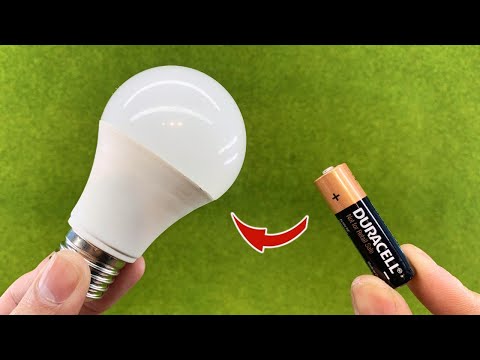 Take a 1.5V Battery and Fix all the LED Lights in Your Home! 3 Easy Ways to Repair LED Lights