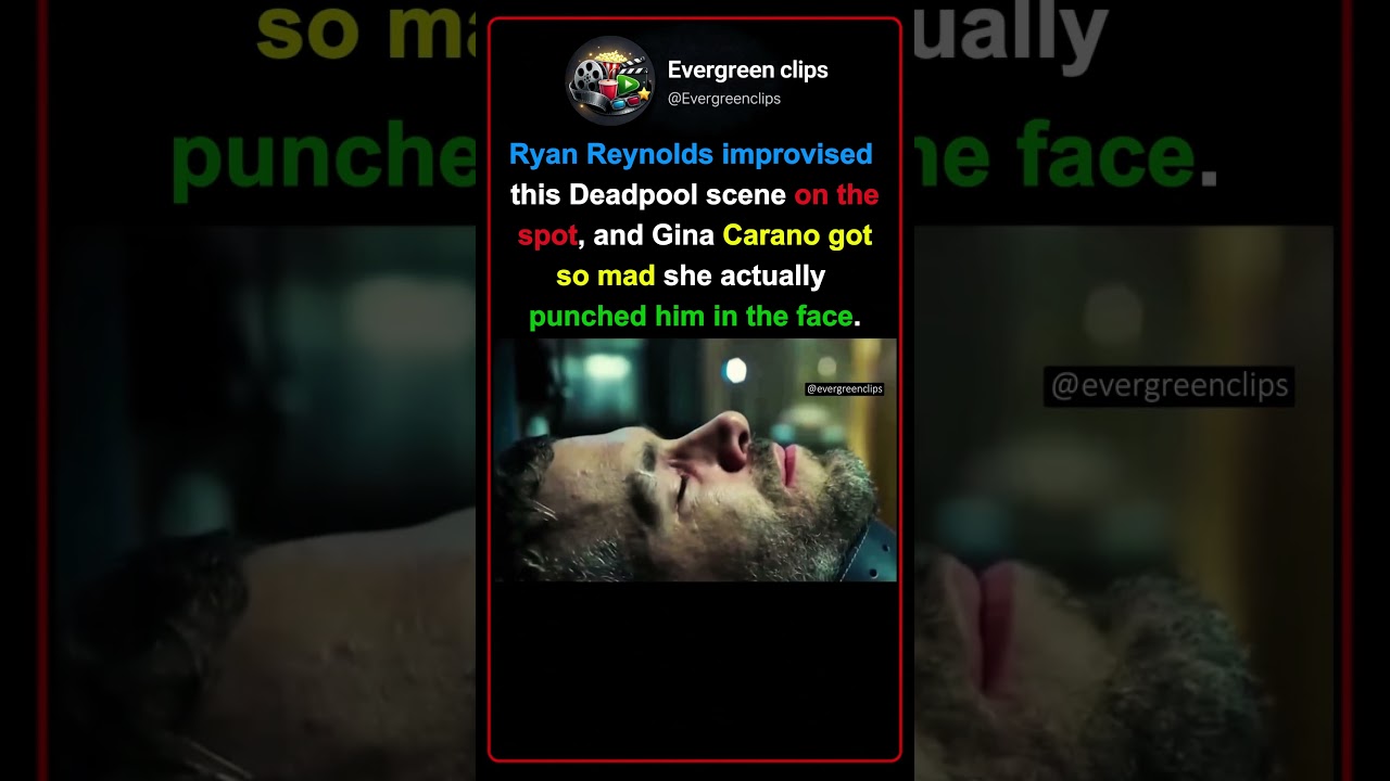Ryan Reynolds Got Punched for Improvising #movie