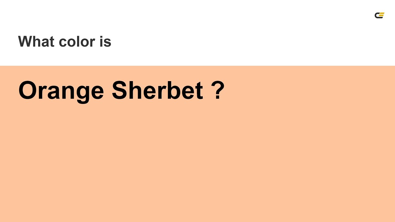 Orange Sherbet color #fec49b hex Cool Orange color fec49b - YouTube