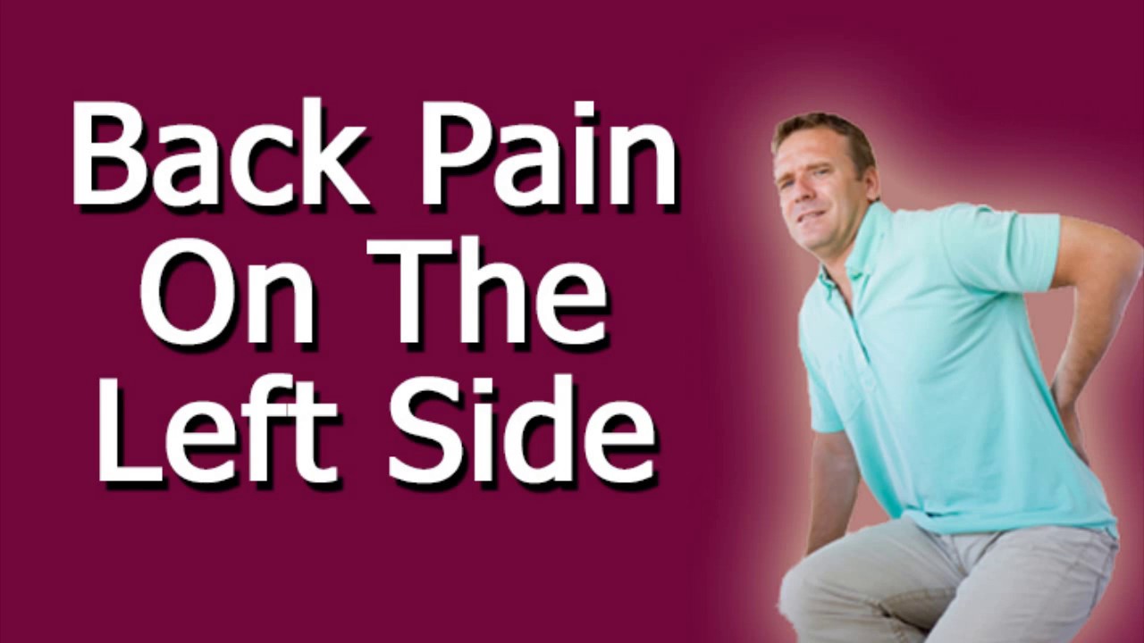 Back Pain On The Left Side