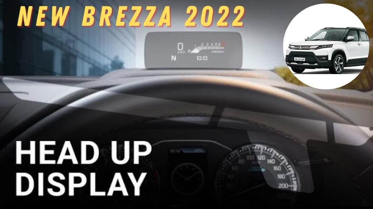 New Brezza 2022 Teaser Video | Heads Up Display | Launch 30 June - Drive Review Soon 