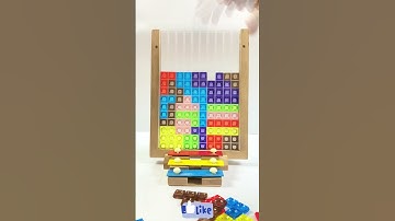 Play Tetris robot sound 🤖 🔵🟢🟤🔴⚪️#shorts