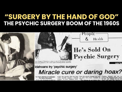 The Psychic Surgery Craze of the 1960s