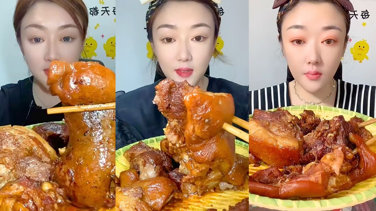 Extreme Chinese Mukbang – Insane Textures & Giant Bites #18