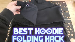 Best Hoodie Folding Method Hack w/ Shipping Packing & Cheapest Mailing Process DIY Explained