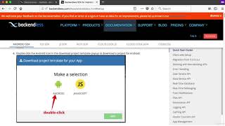70   Setting up your app for the Backendless SDK   Learn Android Application Development