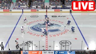 NHL LIVE🔴 Edmonton Oilers vs Vancouver Canucks | Game 2 - 10th May 2024 | NHL Full Match - NHL 24