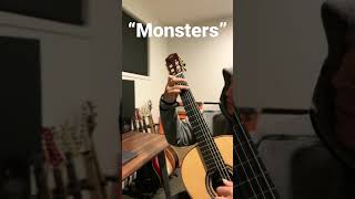 Iam Tongi &amp; James Blunt - Monsters - Classical Guitar Cover - American Idol 2023