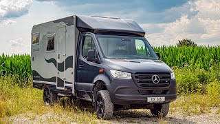 bimobil EX 366 eines der kompaktesten, besten Expeditionswohnmobile  auf Mercedes Sprinter 4x4