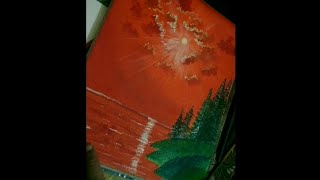 Easy And Beautiful Clouds Painting ⛅With Sunrays | Easy Acrylic Painting Tutorial 🎨🖌️ For Beginners  screenshot 2