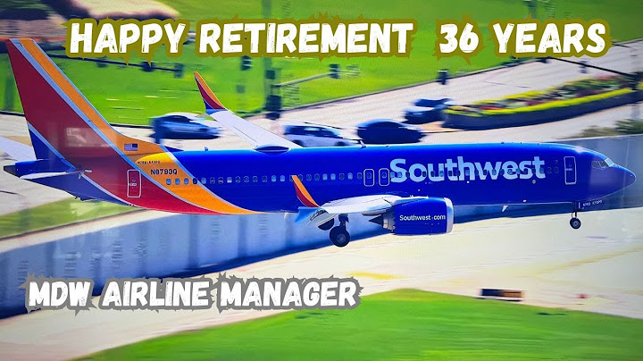 Kierownik MDW Southwest odchodzi na emeryturę po 36 latach służby...@SouthwestAir
