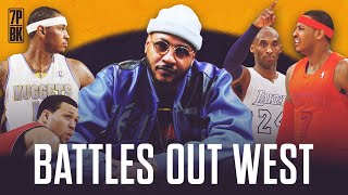 Carmelo Anthony Details His Christmas Battles Against Kobe Bryant & Brandon Roy