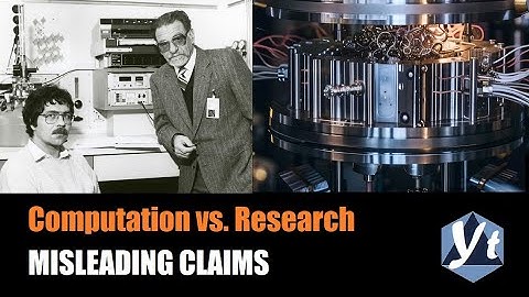 Misleading Claims on Computation versus Research | Quantum Legend and Hype | 20251105
