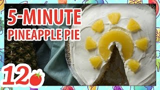 5-Minute No Bake Pineapple Pie Recipe