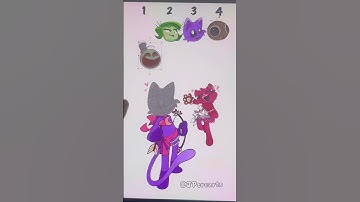 Which one is correct? Poppy playtime chapter 4 Catnap & Bobby BearHug #art