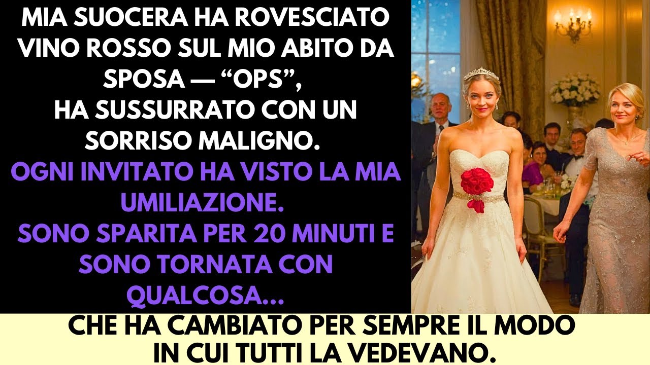 Mia Suocera Ha Sabotato Il Mio Vestito—20 Minuti Dopo Ho Distrutto La Sua Reputazione