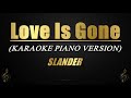 Love Is Gone Slander Ft Dylan Matthew Karaoke Instrumental 