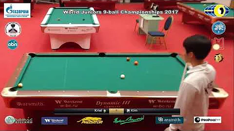 Kim Dae Hyun v Kriel David Franco World Juniors 9 ...