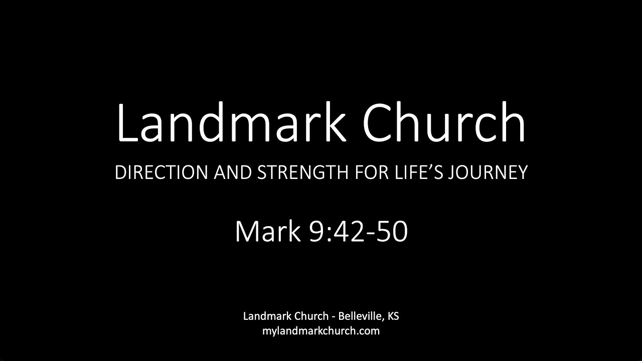 Mark 9:42-50 (2025-11-09) - YouTube