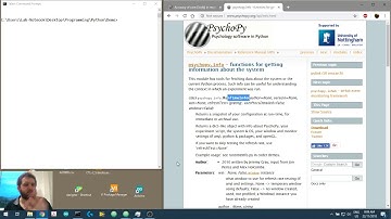 Creating Visual Stimuli in Python 3.6 (video 3.2): System configurations – monitor refresh times