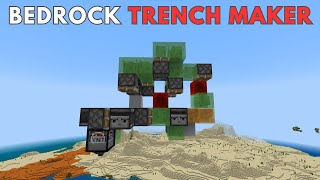 Simple Trench Maker for World Eater : Minecraft bedrock Edition Wealth