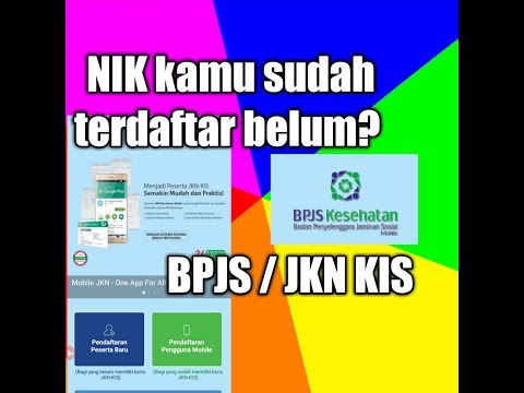 Apakah kamu sudah terdaftar di BPJS / JKN KIS? (Untuk petugas PUSKESOS)