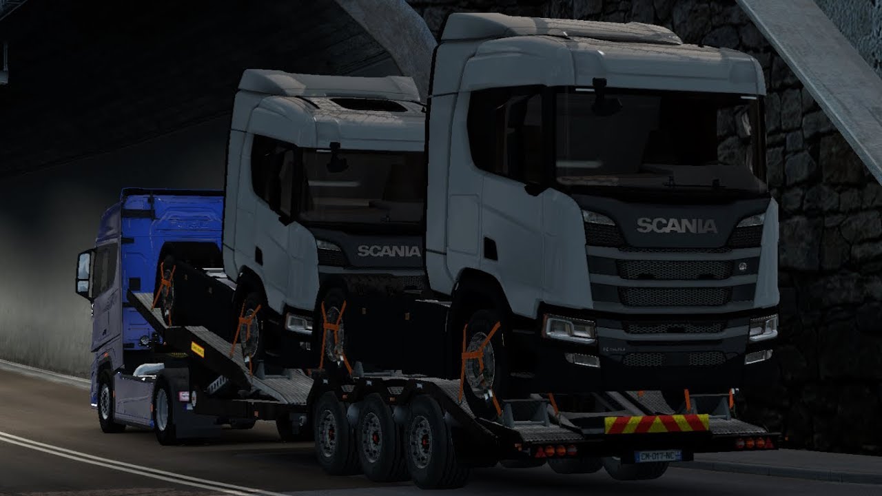 [1.34] Euro Truck Simulator 2 | Ownership Truck Transport Trailer V3 | Mods ets2 1.33 download