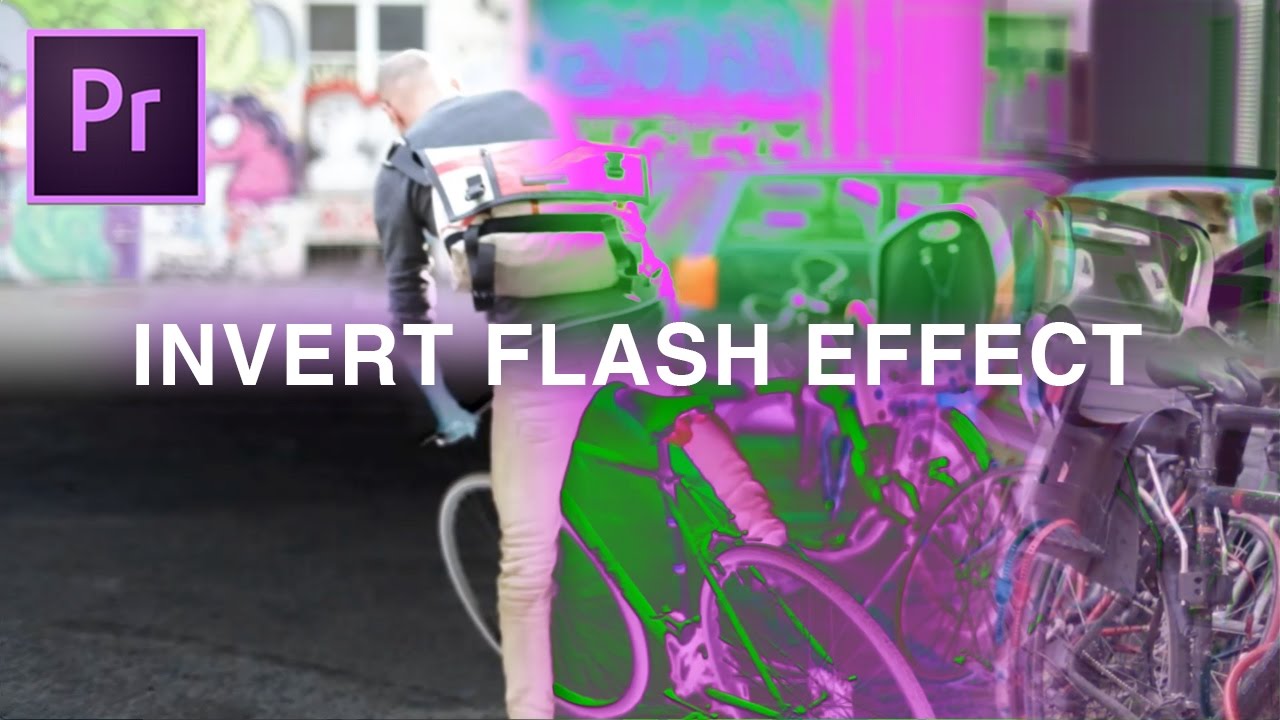 Flashing Invert Color Effect  Adobe Premiere Pro (Tutorial / How