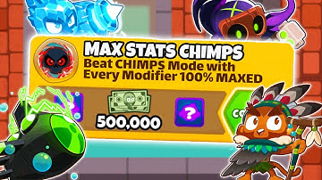 MAX Stats CHIMPS Has Finally Been Done! (Bloons TD 6)