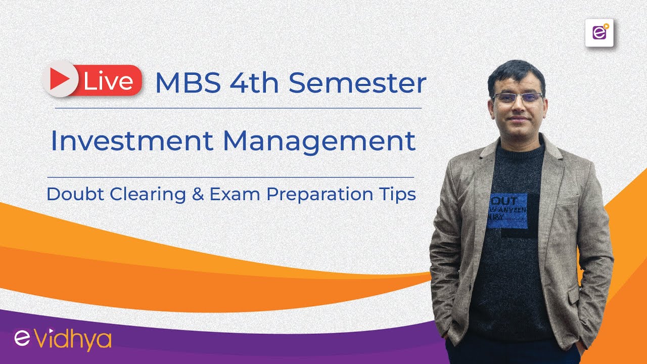 Investment Management | Live Doubt Clearing Session & Final Exam Preparation Tips | 2080 | MBS 4th