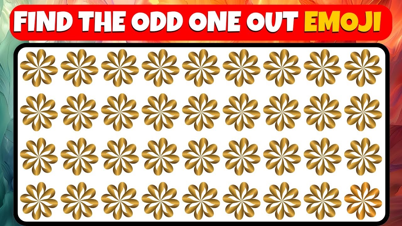 Can You Spot the ODD Emoji? 05 | Nature Edition Quiz (Easy to Hard) | Quiz4 Universe