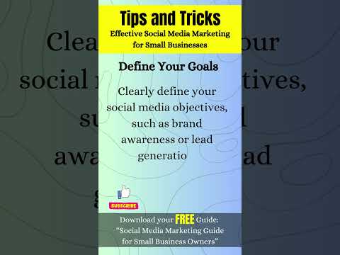 SMM for Small Business Define Your Goals - Din Butt #Shorts
