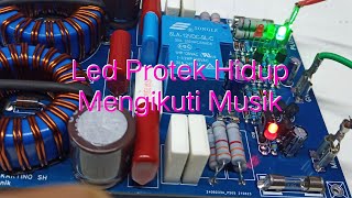 Led Protek Nyala mengikuti Musik