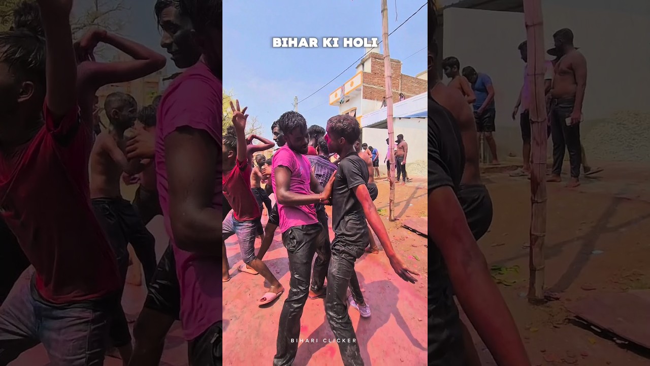 Our Bihar Holi celebration 🎉 