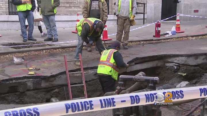 Crews Repair Massive Upper West Side Sinkhole