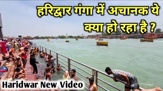 हरिद्वार गंगा में अचानक गर्मी बढ़ते ही इतना कम ज्यादा होने लगा जल | Haridwar New Video | हरिद्वार by Deepak Vedi Vlogs 73,237 views 1 month ago 14 minutes, 7 seconds