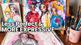 How to Create Expressive Portrait Art for Beginners (Free Workshop)