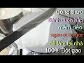 BÁNH CUỐN - Cách đổ BÁNH CUỐN tráng nồi hơi truyền thống từ bột , bánh ướt, bánh phở - Tram Nguyen