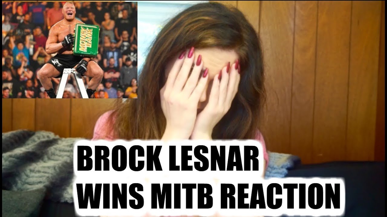 WWE MONEY IN THE BANK 2019- BROCK LESNAR WINS MITB REACTION