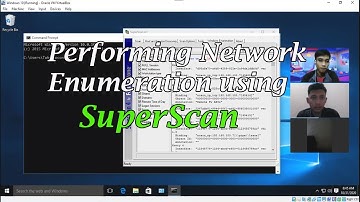 Performing Network Enumeration using SuperScan