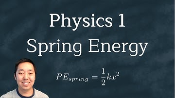 Physics 1: Examples of Potential Energy of Springs