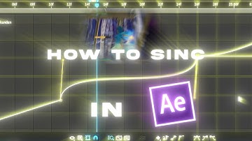How to Sync/Time Remap on AFTER EFFECTS! (Tutorial)