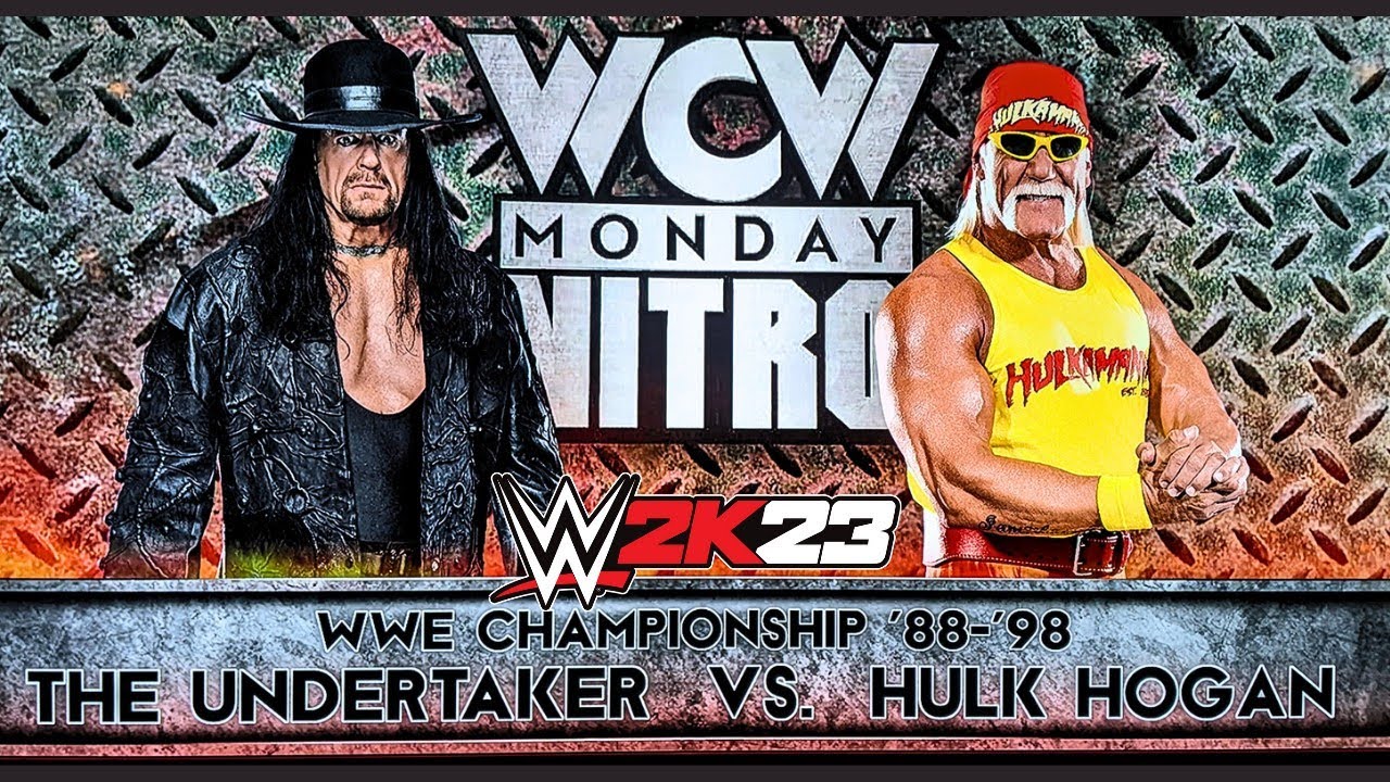 The Undertaker vs Hulk Hogan for WWE CHAMPIONSHIP | #wwe2k23 #adplayz ...