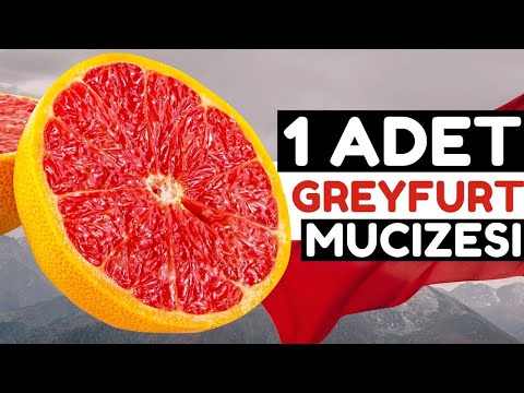 Günde 1 Adet Greyfurt Vücudunuza Bunları Yapıyor | Greyfurtun Faydaları Nelerdir?