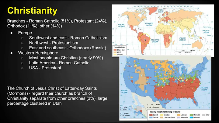 Chapter 6 Key Issue 1 - Religion - AP Human Geography