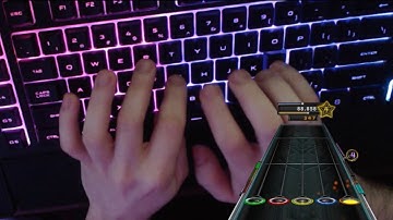 CLONE HERO - Nima Wants the B (flight of the bumblebee tap notes fc on trash keyboard)